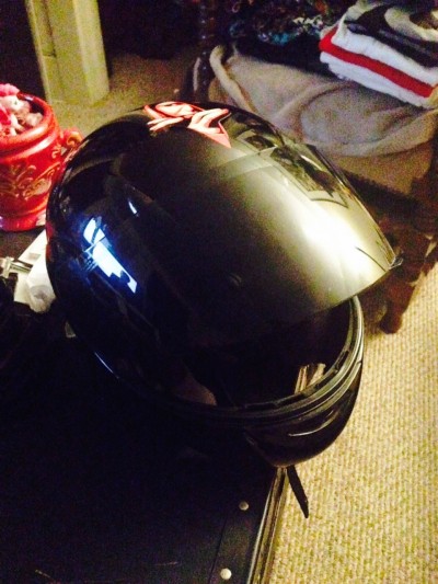 race helmet two